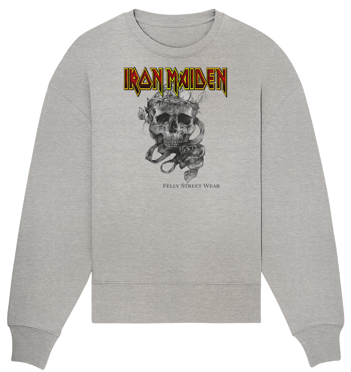IRON MAIDEN - Organic Oversize Sweatshirt