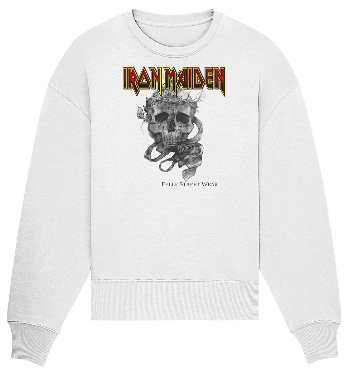 IRON MAIDEN - Organic Oversize Sweatshirt