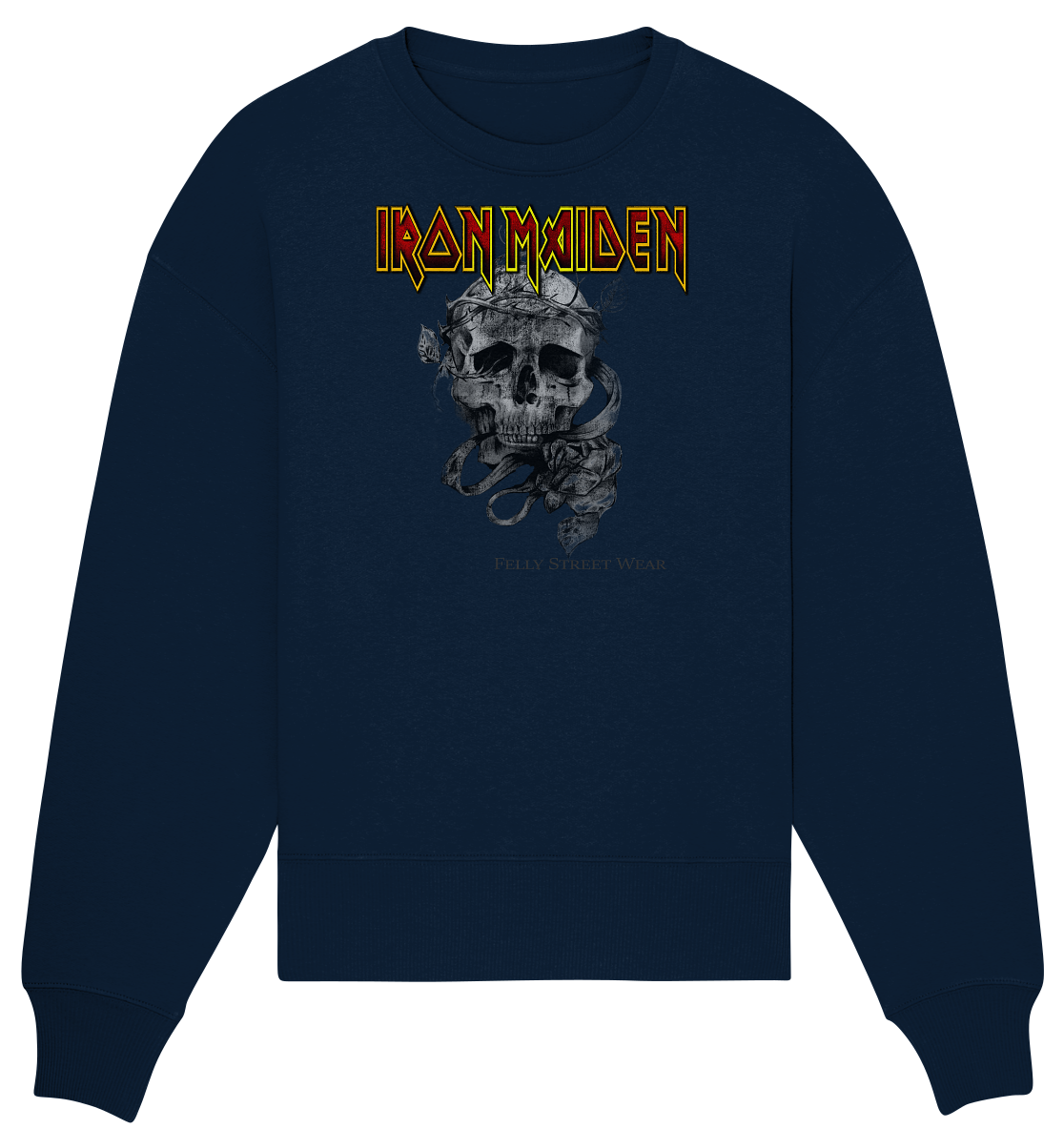IRON MAIDEN - Organic Oversize Sweatshirt
