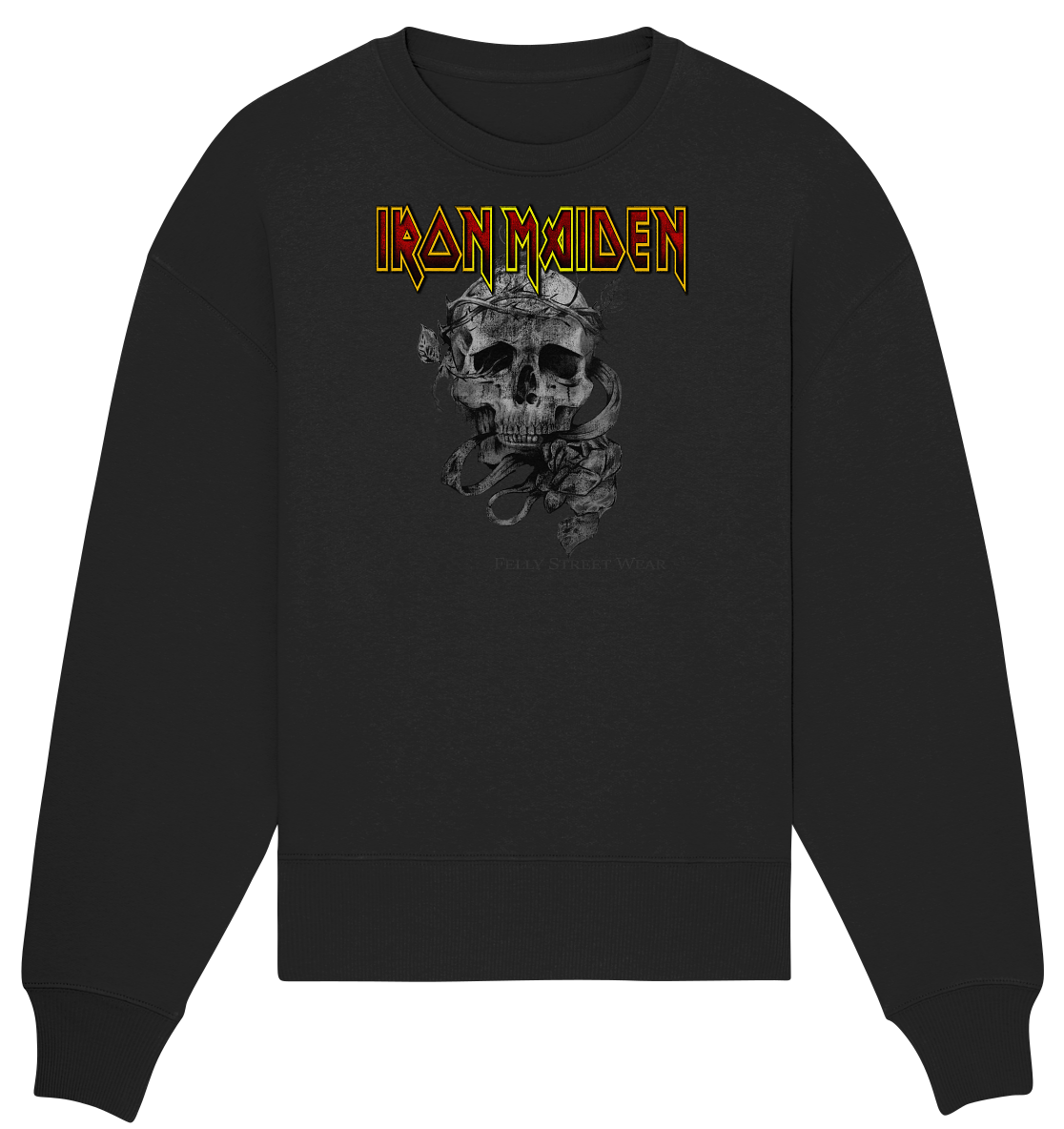 IRON MAIDEN - Organic Oversize Sweatshirt