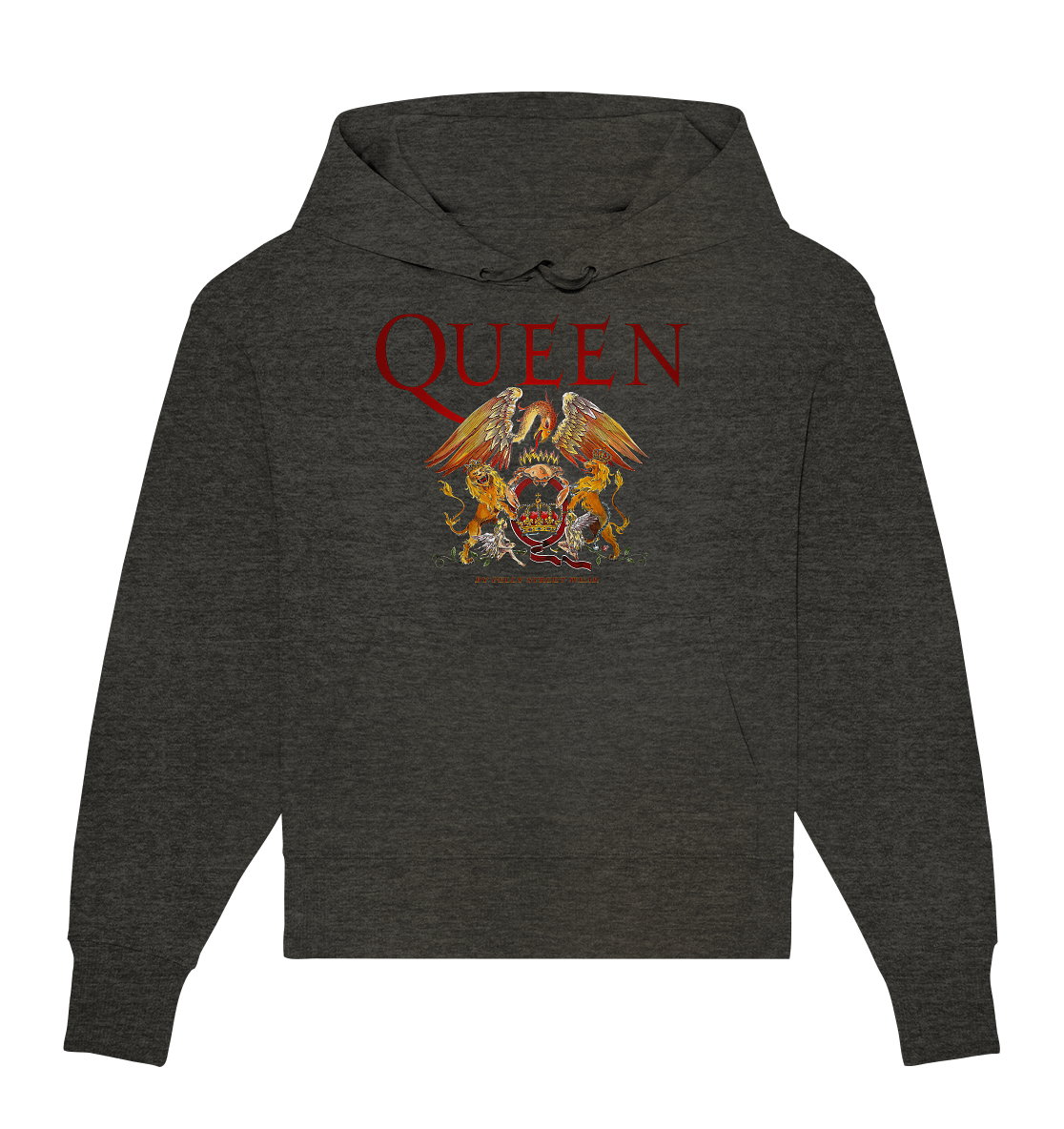 Queen - Organic Oversize Hoodie - Streetwear-fashion & clothes