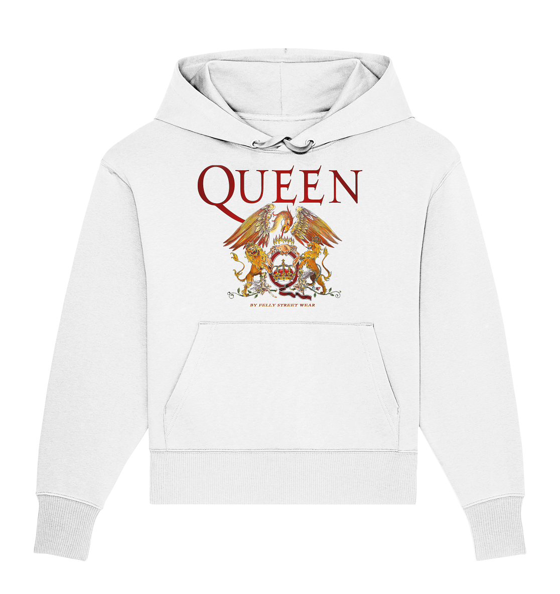Queen - Organic Oversize Hoodie - Streetwear-fashion & clothes