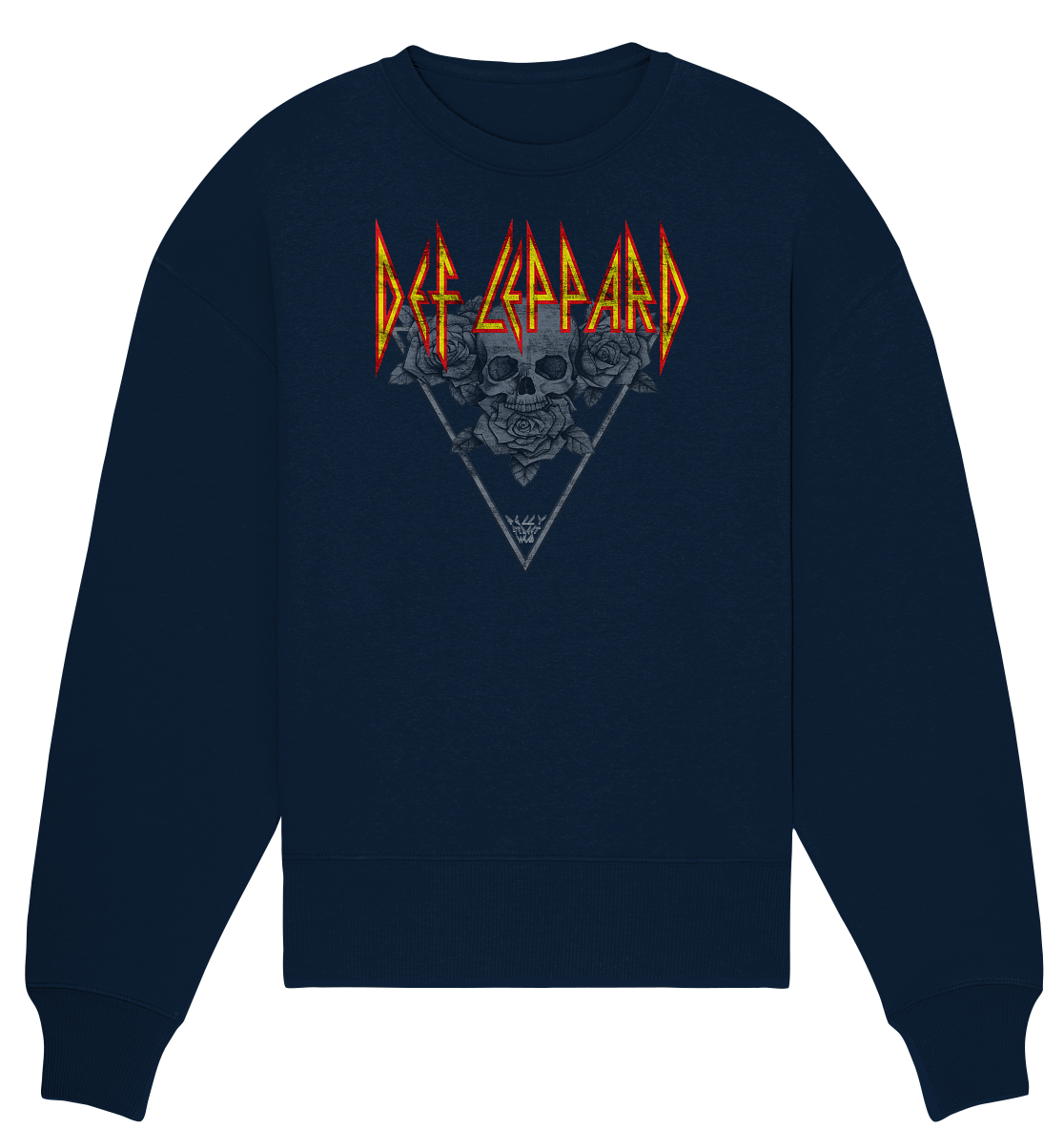 Sweatshirt Bio oversized Def Leppard| Organic Oversize Sweat vintage Def Leppard - Streetwear-fashion & clothes