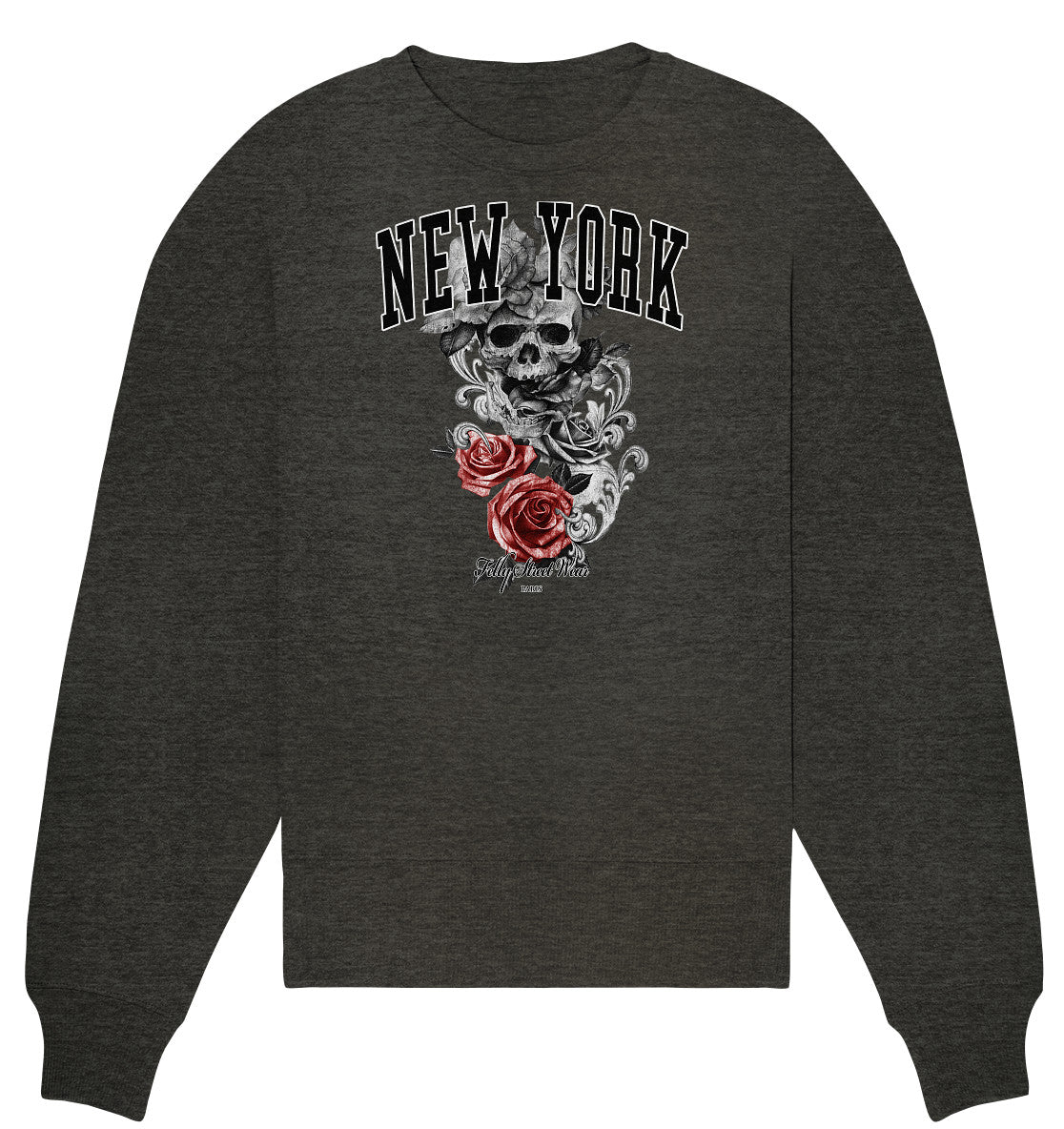 Sweat Bio oversized New York | Organic Oversize Sweat vintage New York - Streetwear-fashion & clothes