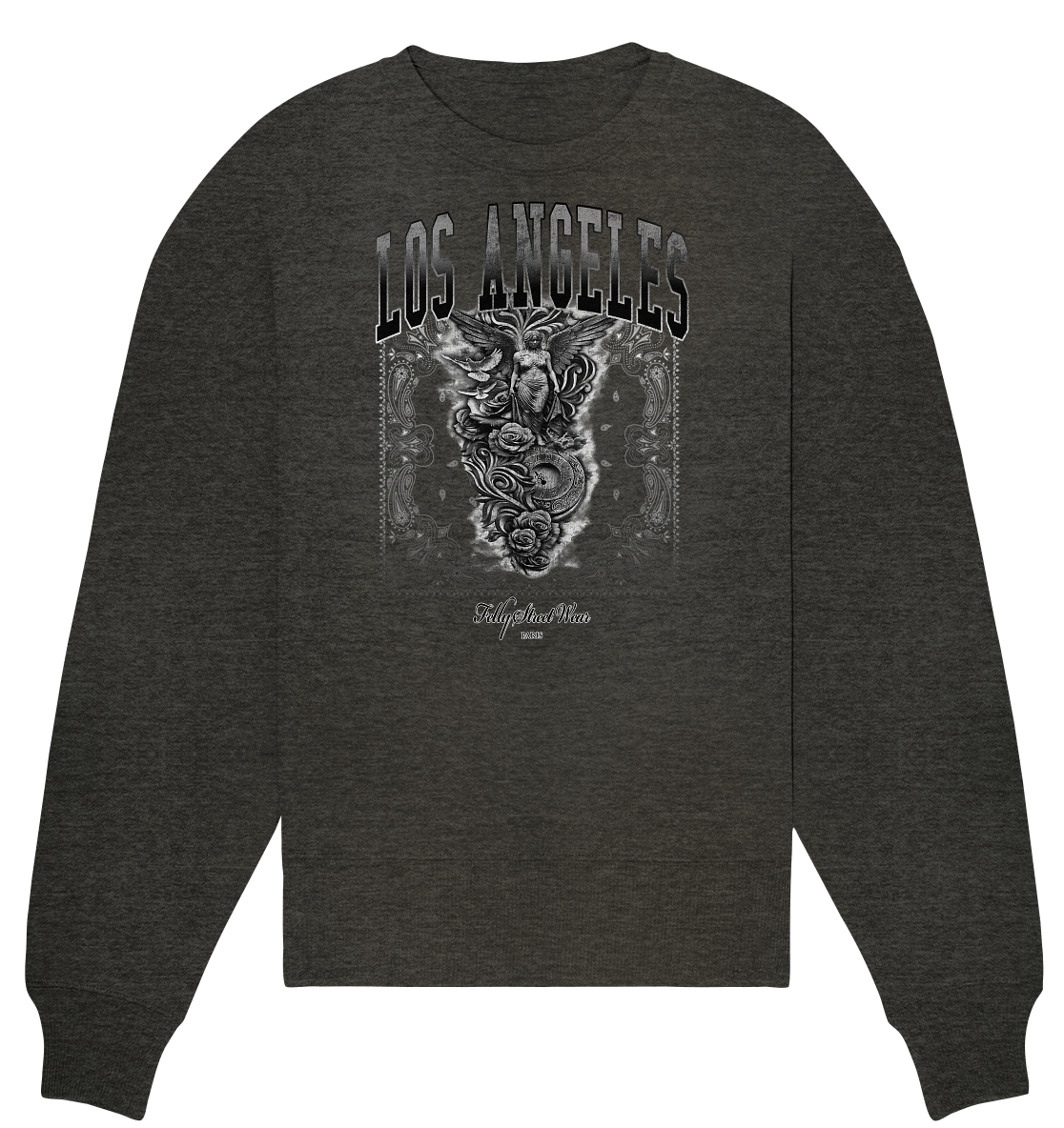 Los Angeles - Organic Oversize Sweatshirt - Streetwear-fashion & clothes