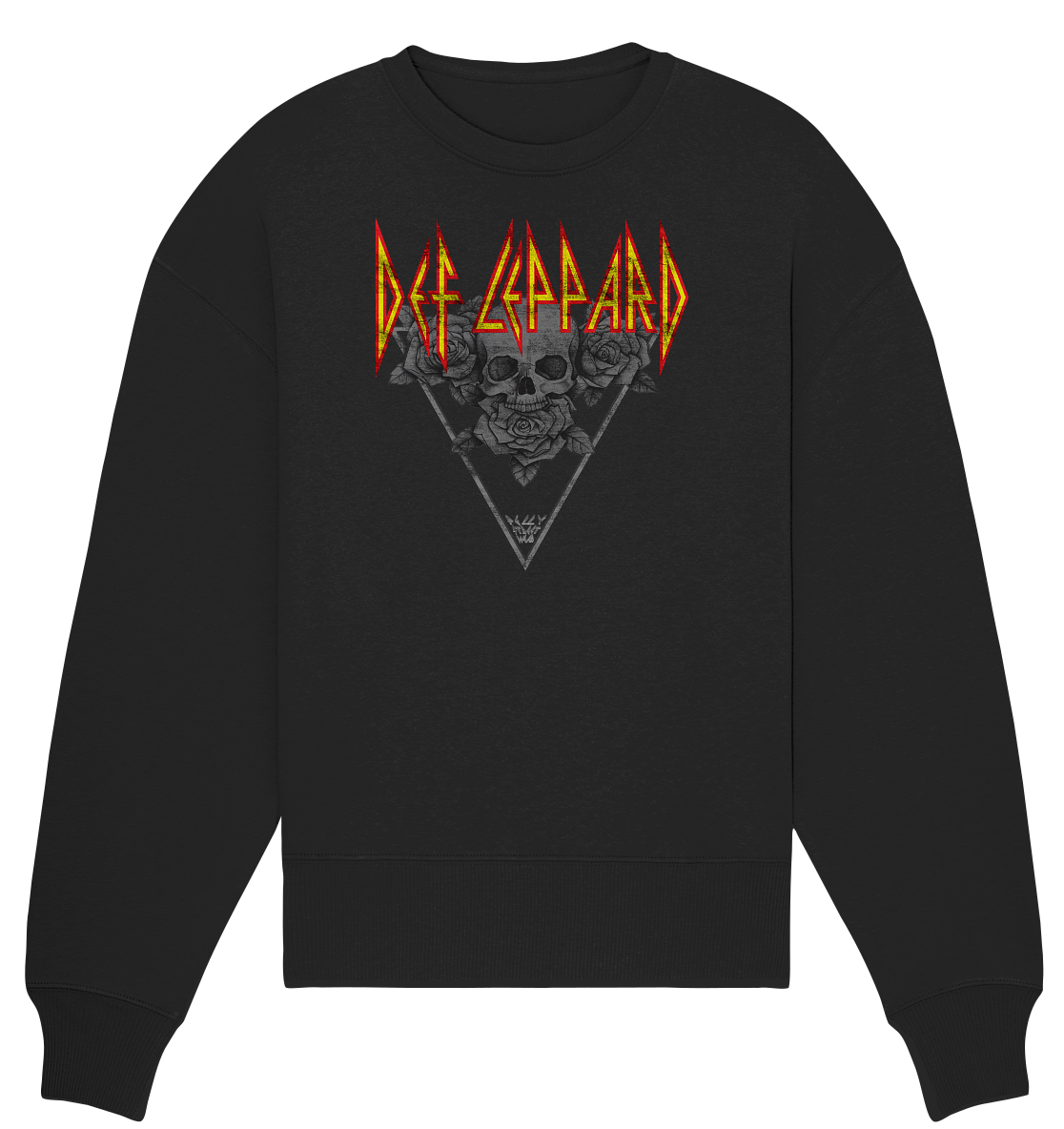 Sweatshirt Bio oversized Def Leppard| Organic Oversize Sweat vintage Def Leppard - Streetwear-fashion & clothes