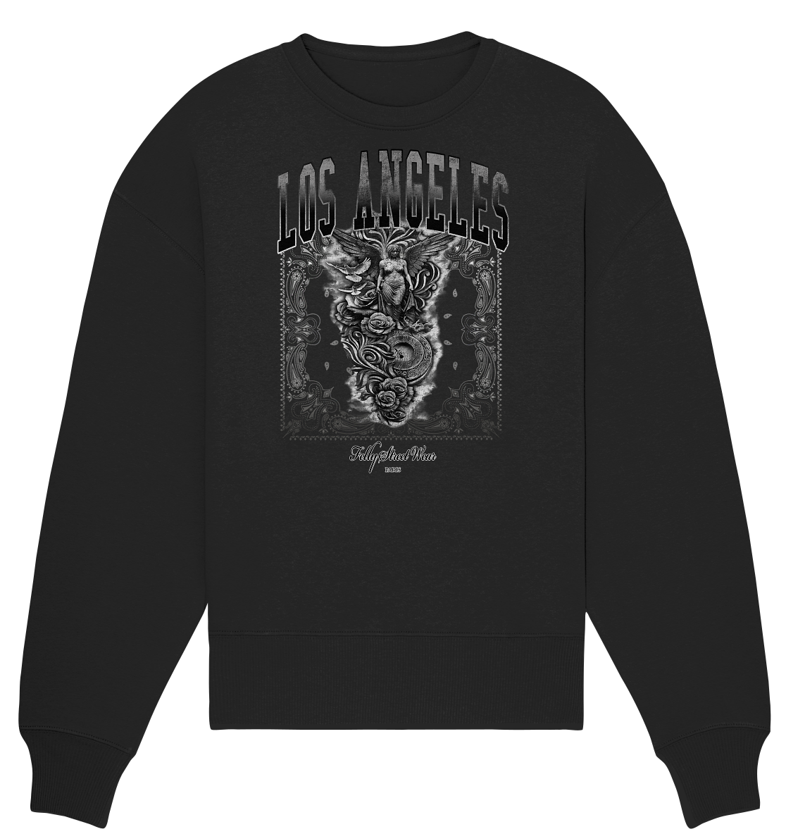 Los Angeles - Organic Oversize Sweatshirt - Streetwear-fashion & clothes