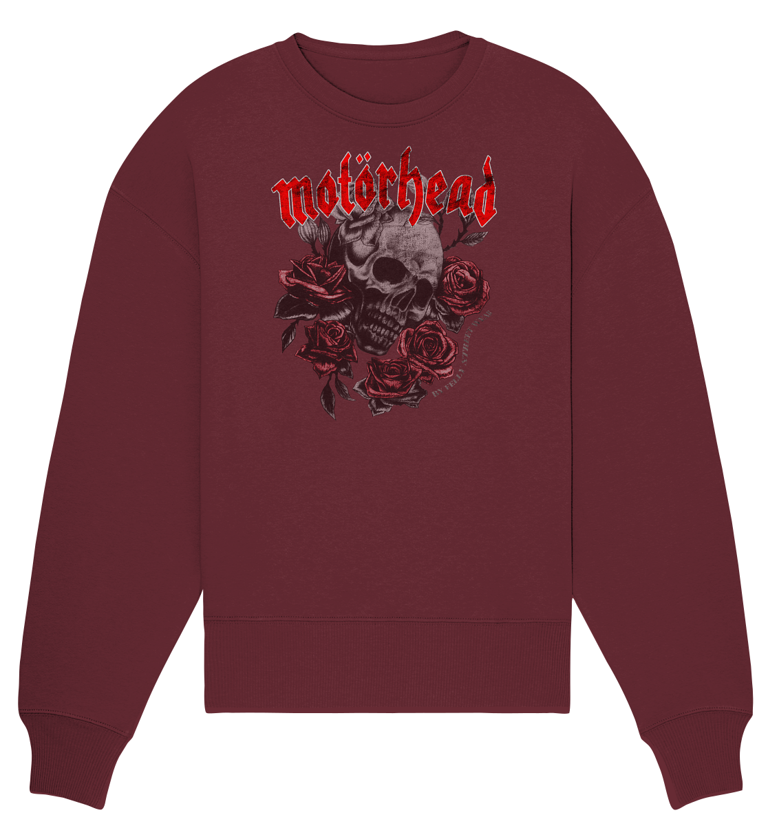 Sweat Bio oversized Motörhead | Organic Oversize Sweat vintage Motörhead - Streetwear-fashion & clothes