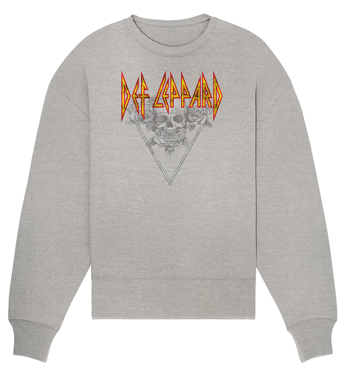 Sweatshirt Bio oversized Def Leppard| Organic Oversize Sweat vintage Def Leppard - Streetwear-fashion & clothes