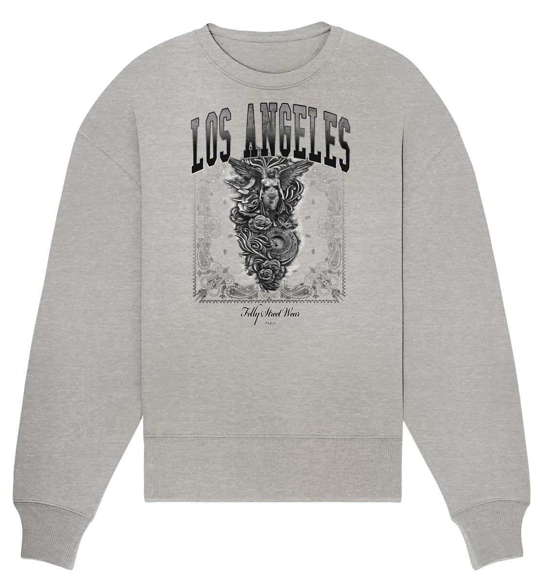 Los Angeles - Organic Oversize Sweatshirt - Streetwear-fashion & clothes