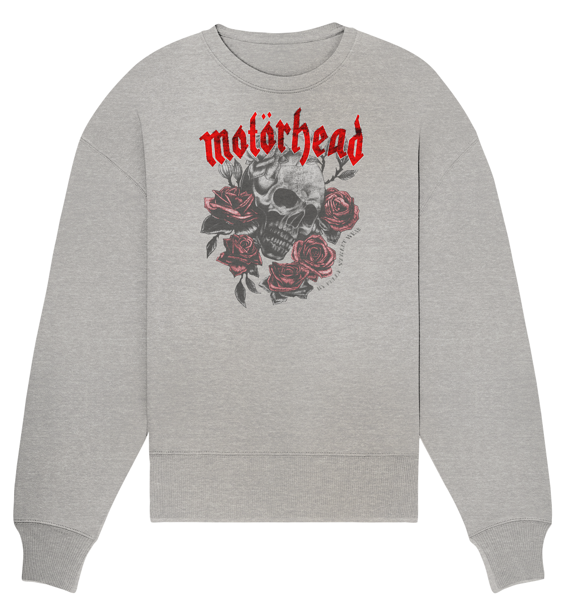 Sweat Bio oversized Motörhead | Organic Oversize Sweat vintage Motörhead - Streetwear-fashion & clothes