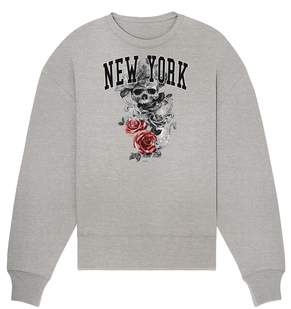 Sweat Bio oversized New York | Organic Oversize Sweat vintage New York - Streetwear-fashion & clothes