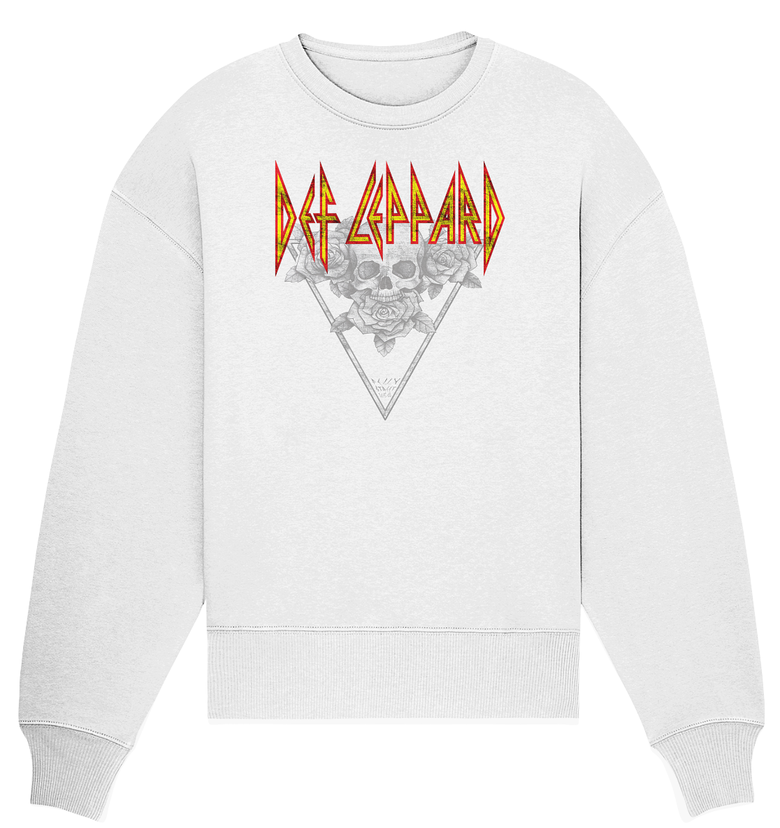 Sweatshirt Bio oversized Def Leppard| Organic Oversize Sweat vintage Def Leppard - Streetwear-fashion & clothes