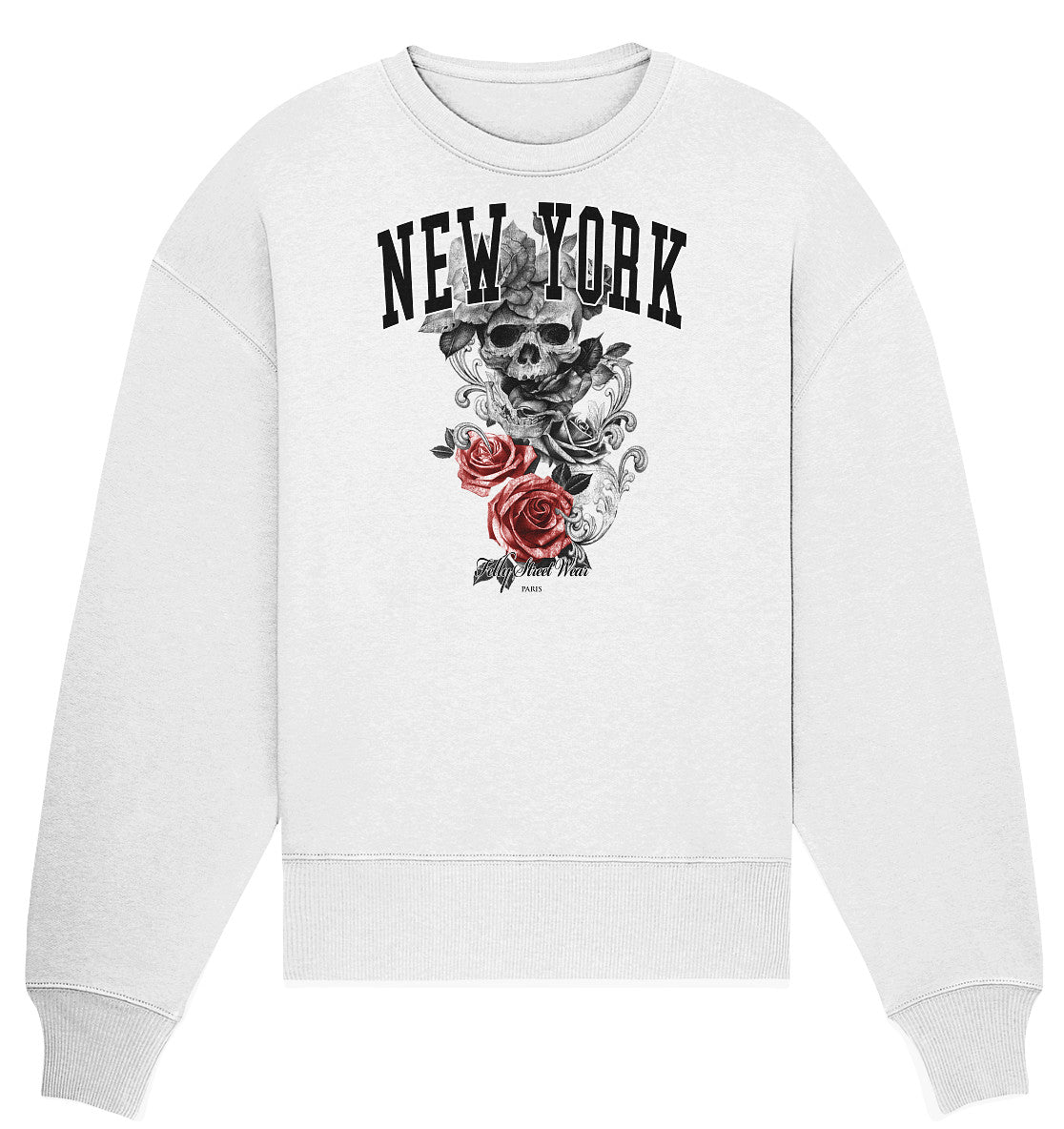 Sweat Bio oversized New York | Organic Oversize Sweat vintage New York - Streetwear-fashion & clothes