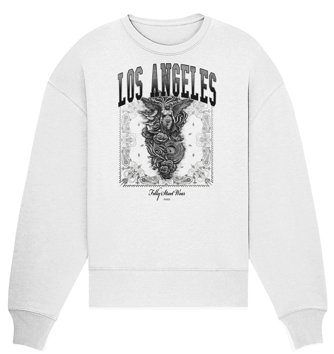 Los Angeles - Organic Oversize Sweatshirt - Streetwear-fashion & clothes