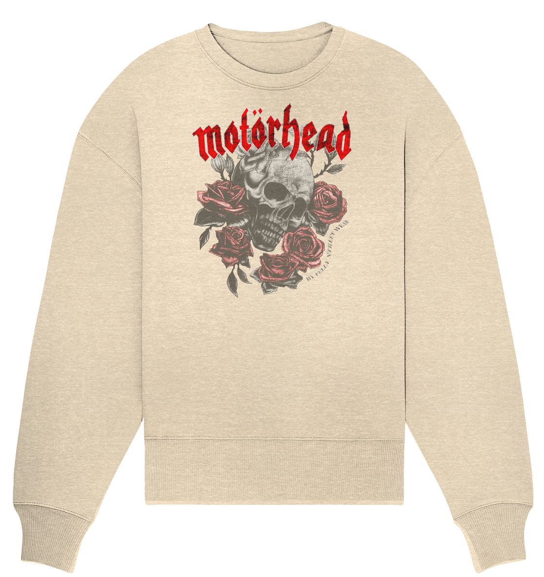 Sweat Bio oversized Motörhead | Organic Oversize Sweat vintage Motörhead - Streetwear-fashion & clothes