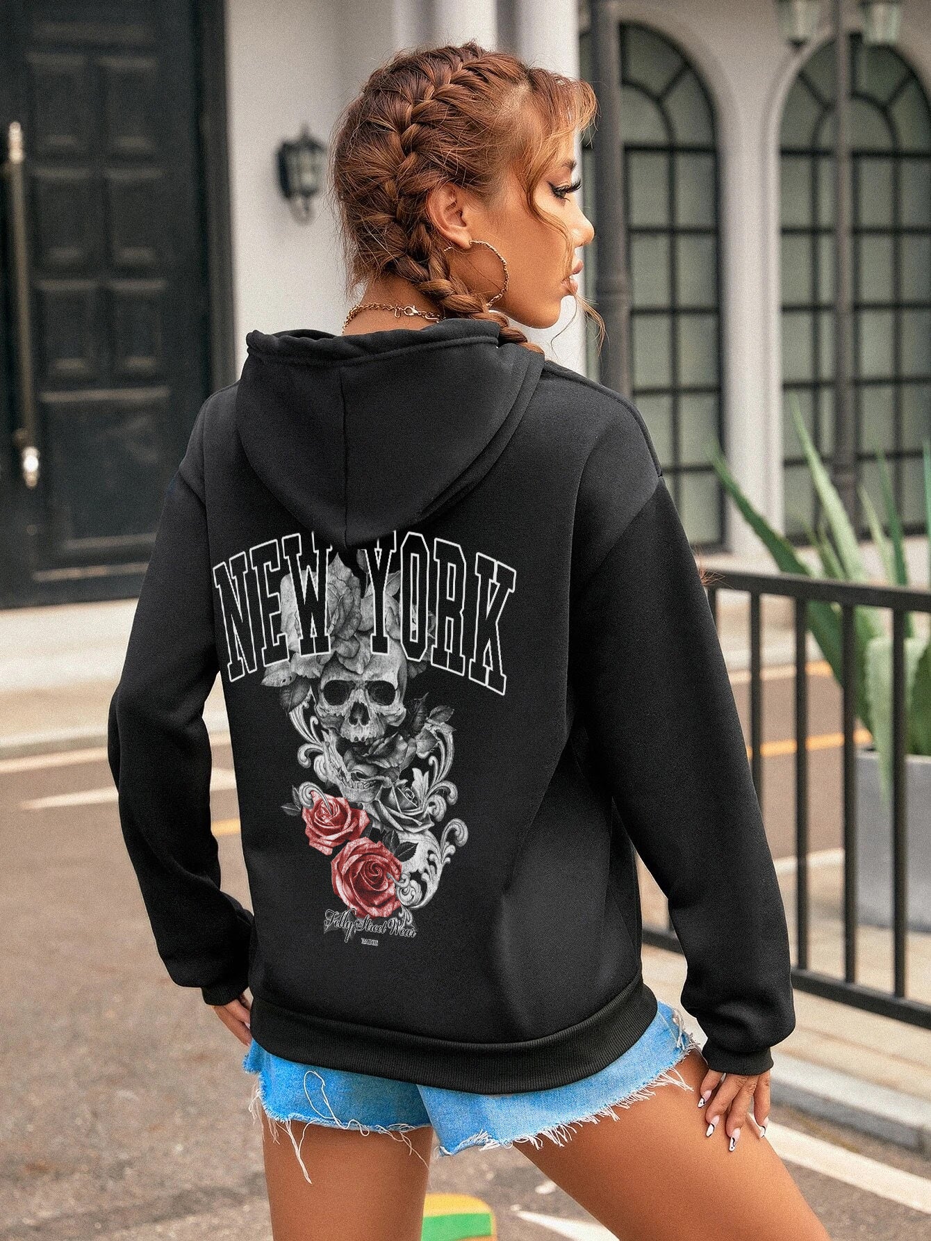 Sweats à Capuche bio New York| Organic  Hoodie New York