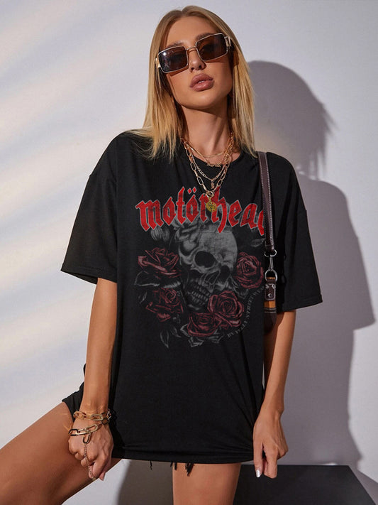 T-shirt bio oversize vintage Motörhead | Organic T-shirt Motörhead - Streetwear-fashion & clothes